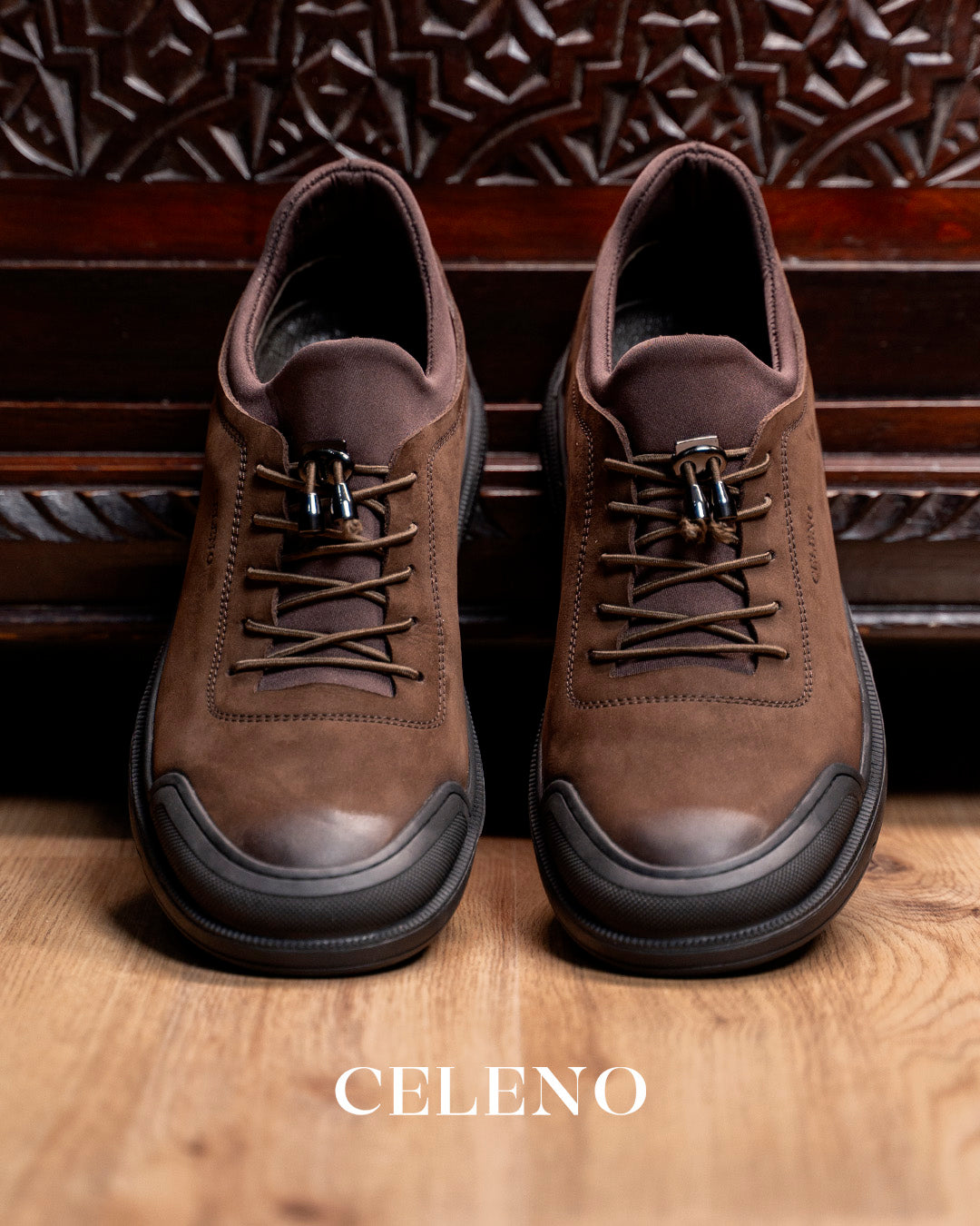 CAVAN en Daim, Marron -CL6062