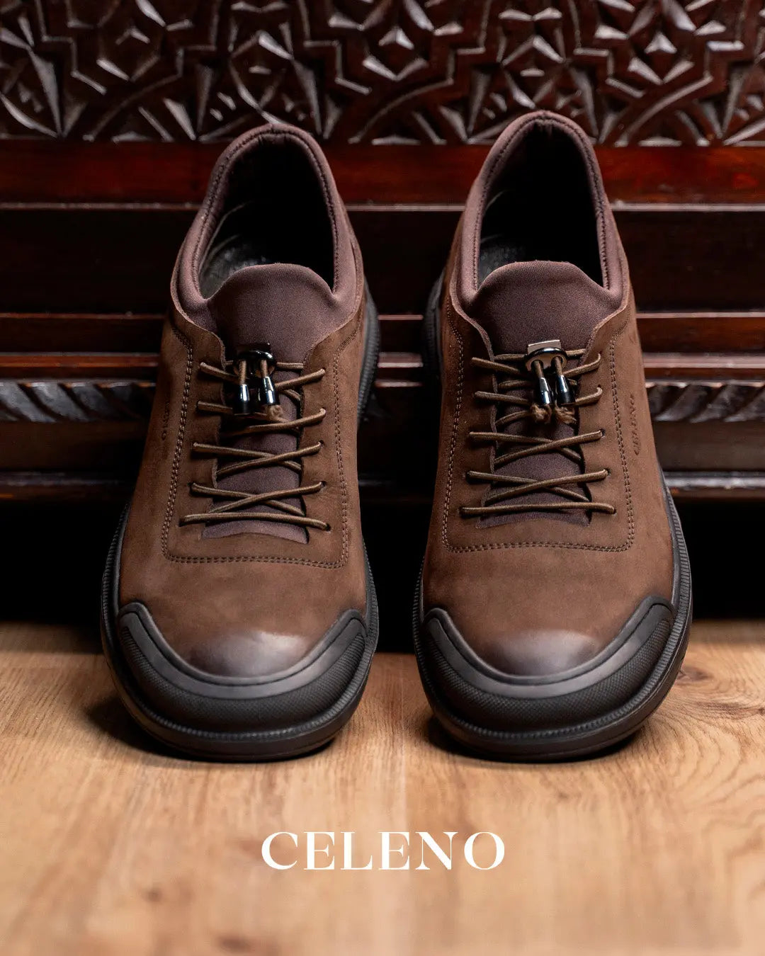 CAVAN en Daim, Marron -CL6062 Celeno