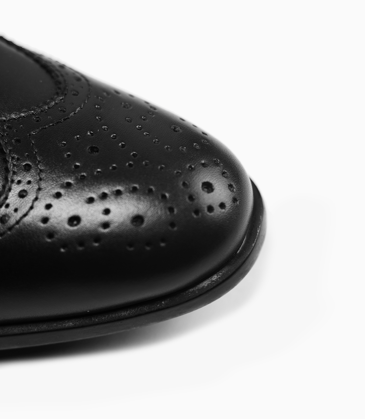 CAVALIER en Cuir, Noir-CL307