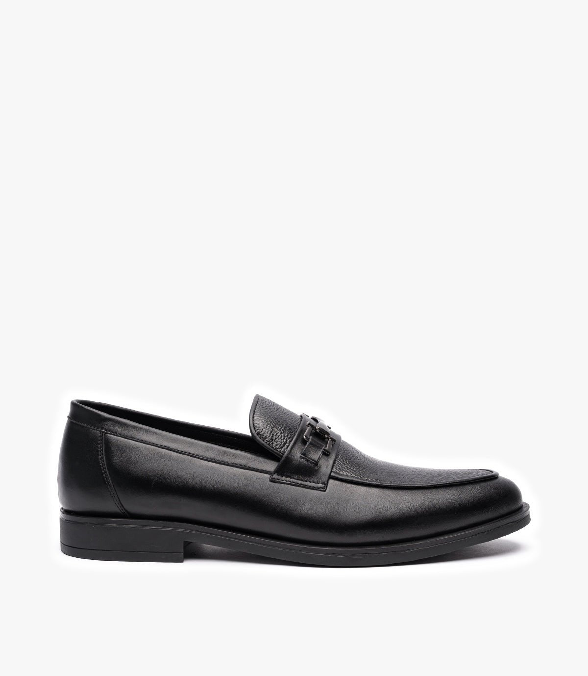 Mocassins Belgrano  en Cuir Noir – CL57