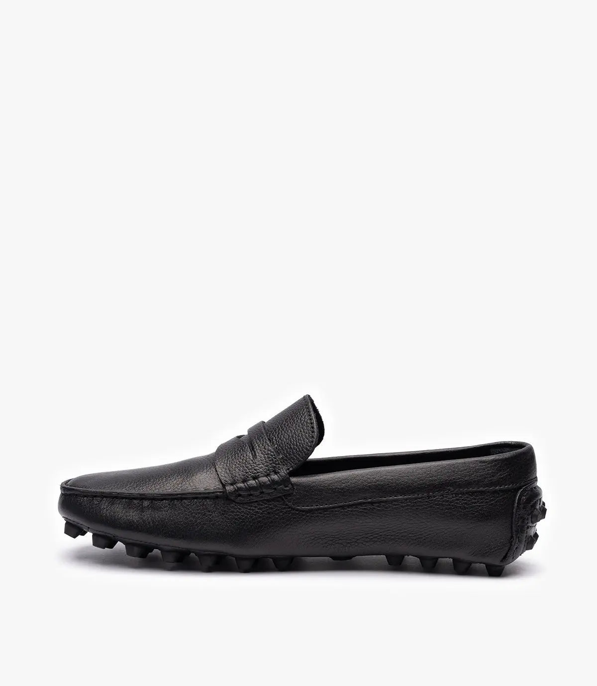 Mocassins Ricardo en Cuir Noir – CL202 Celeno
