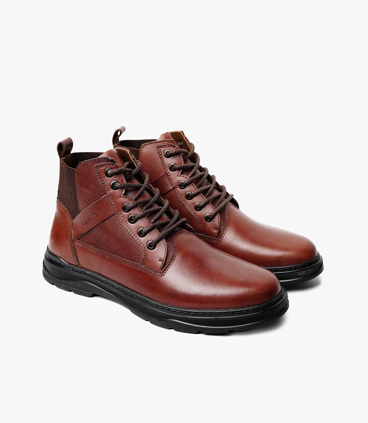 Bottine Marvel en Cuir, Marron – CL3044