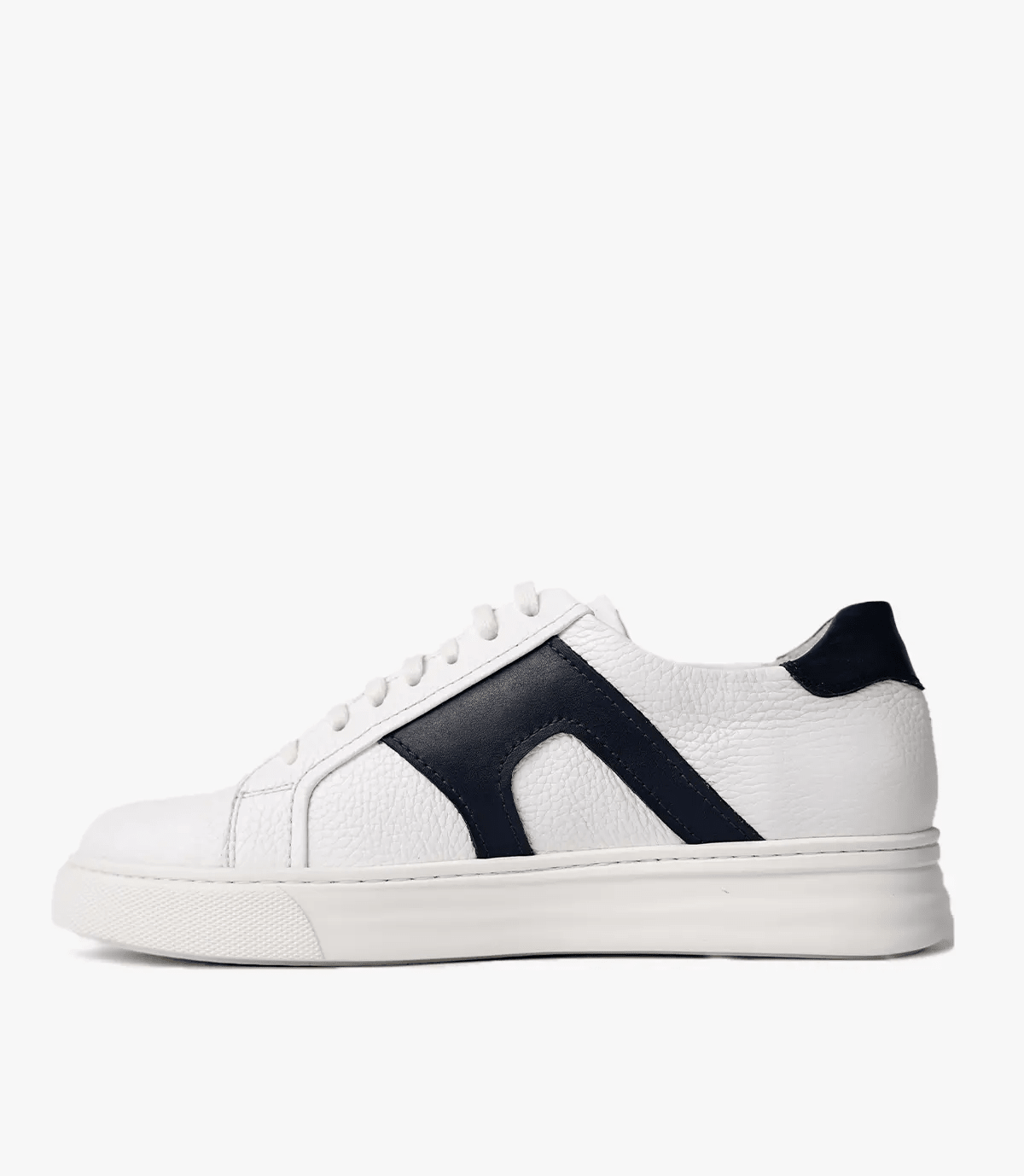 BASKET Switch En Cuir, Blanc et bleu– CL6094 Celeno