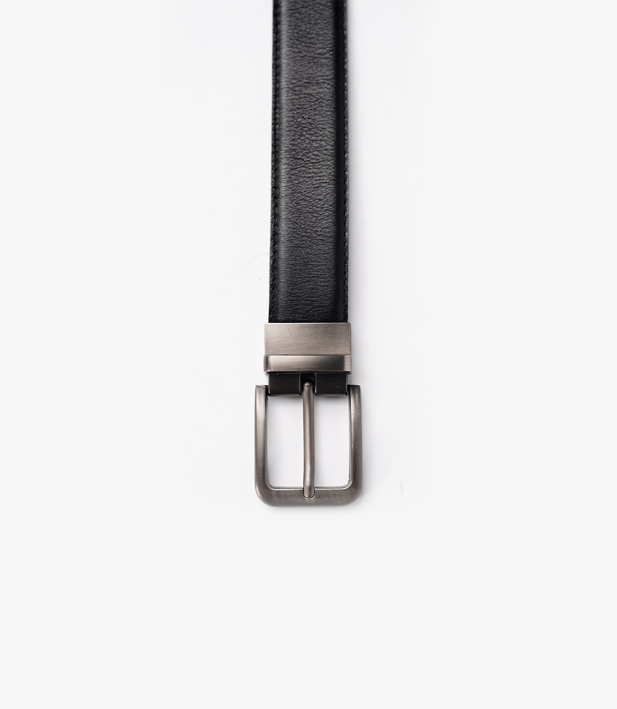 CEINTURE JAY en Cuir Double Face, Noir-Marron – CLCLASS