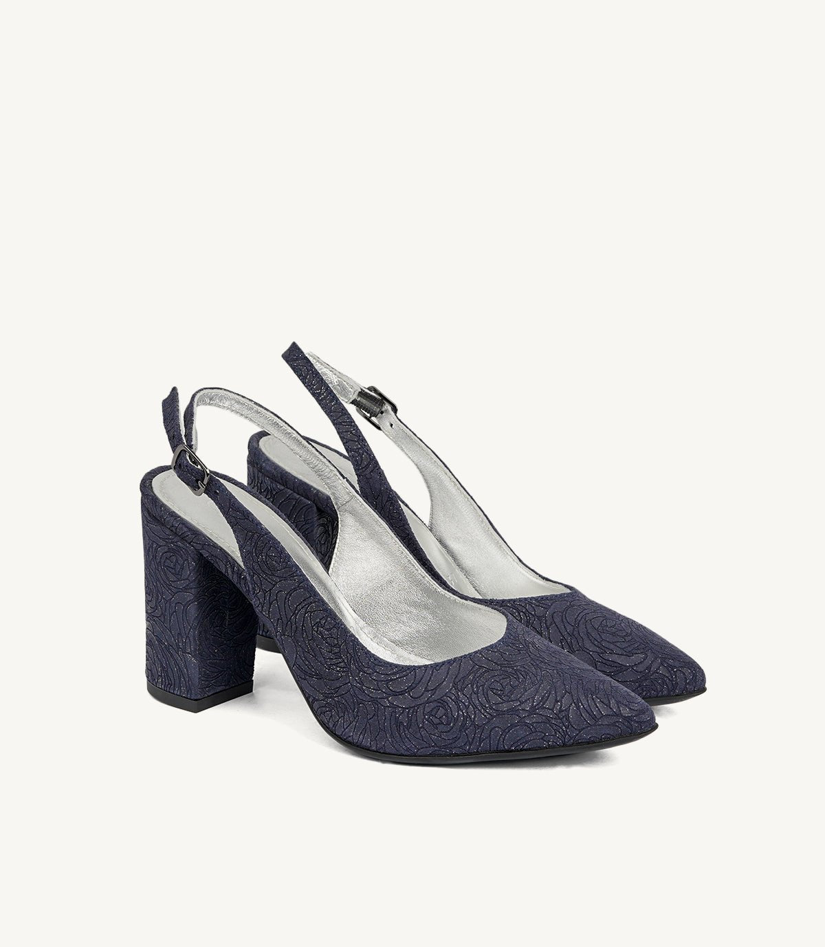 Escarpins BRIDE, Bleu Nuit – 1769
