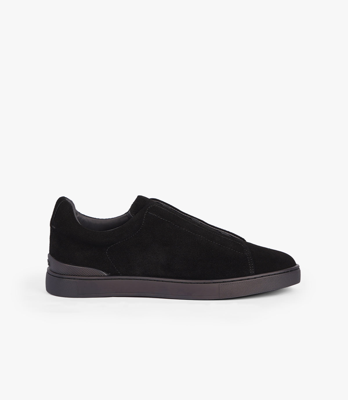 BASKET ELVAN EN DAIM NOIR - CL950