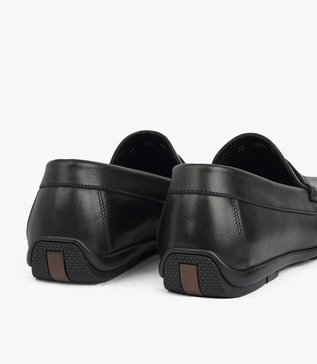 Mocassin ZAYAN en Cuir, Noir – CL030