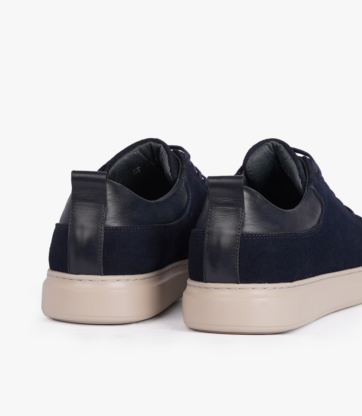 BASKET NOLAN EN DAIM BLEU NUIT - CL103