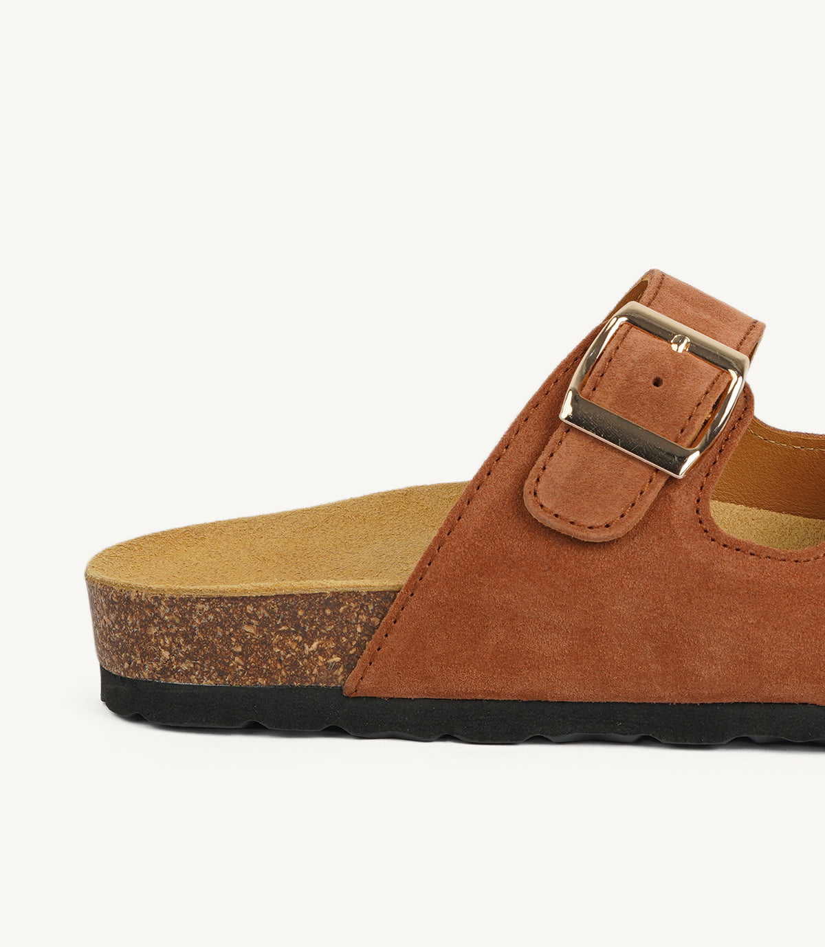 SF04- SANDALES EN DAIM SALAMON