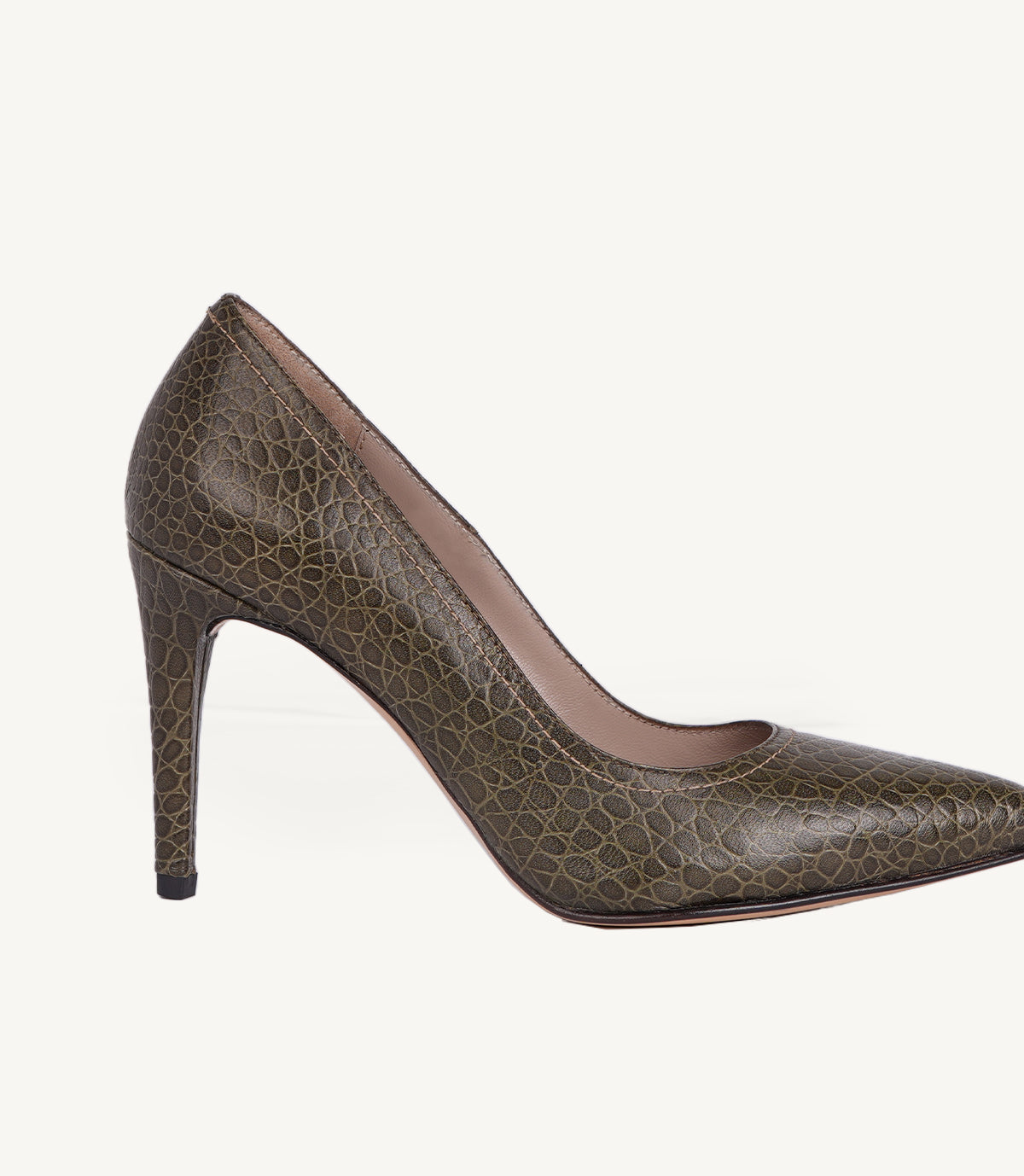 ESCARPIN CELINE CROCO VERT