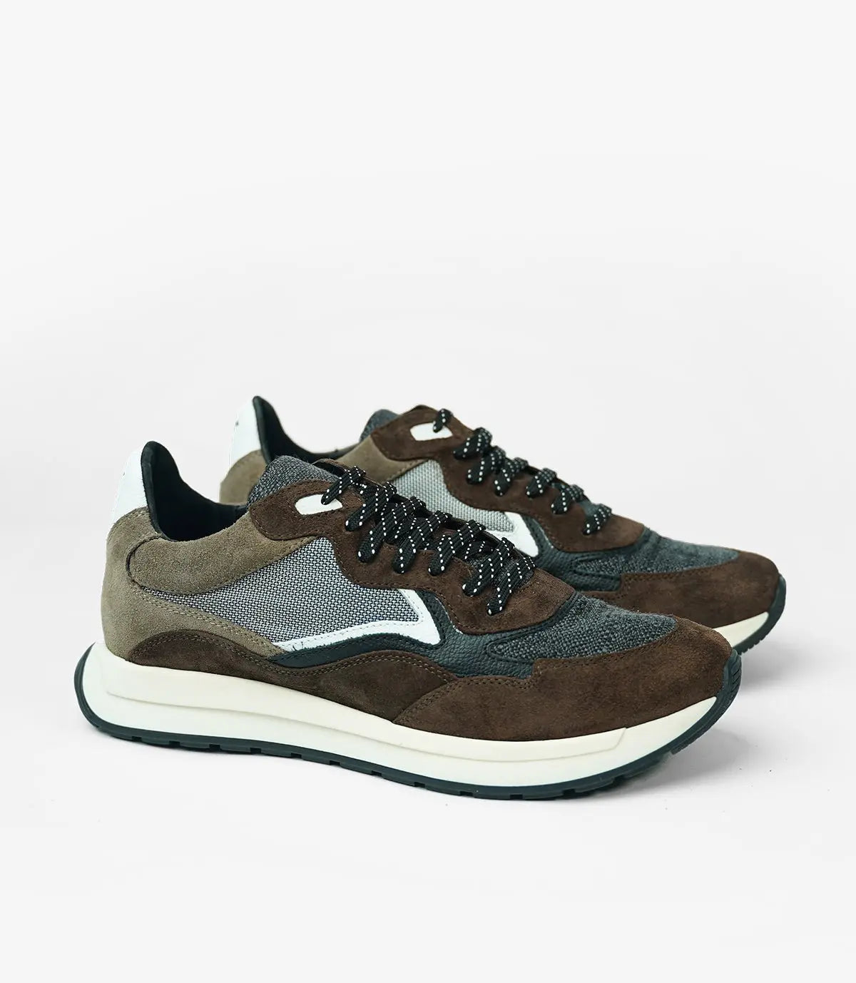 BASKET FLUENT FLEX EN DAIM, MARRON - CL810041 Celeno