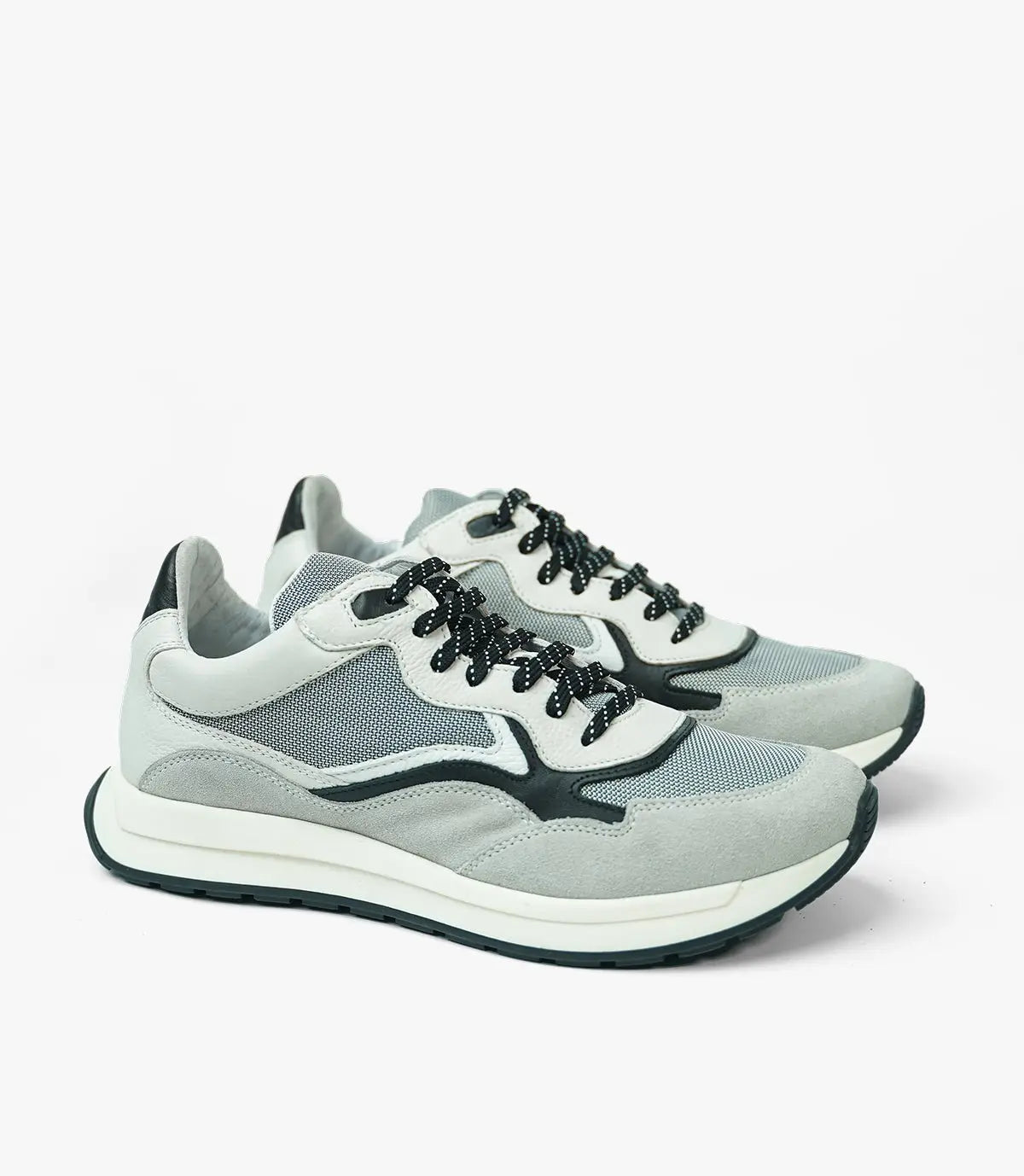 BASKET FLUENT FLEX EN DAIM, GRIS - CL850041 Celeno