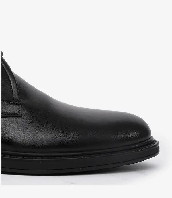 Bottine CHUKKA en Cuir, Noir -CL201 My Store