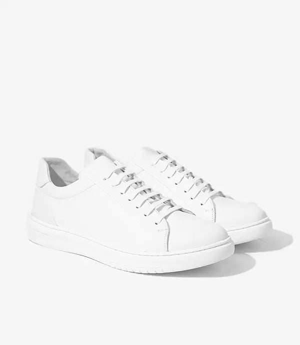 BASKET ROYALE en Cuir, Blanc – CL6065 My Store