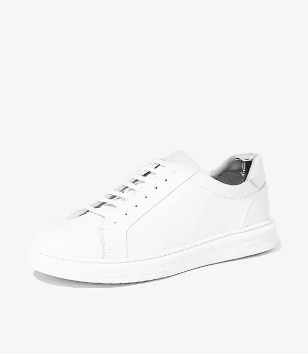 BASKET ROYALE en Cuir, Blanc – CL6065 My Store