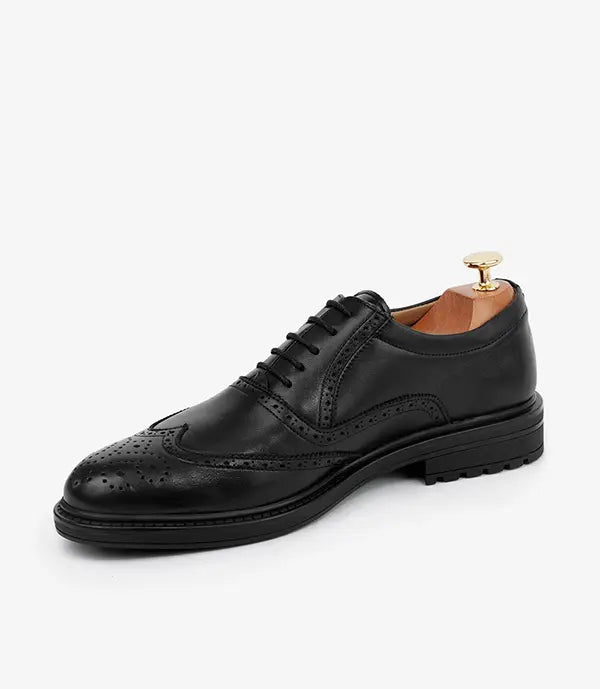 BROGUE en Cuir, Noir -CL200 My Store