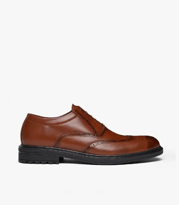 BROGUE en Cuir Tabac, Dégradé -CL200 Celeno