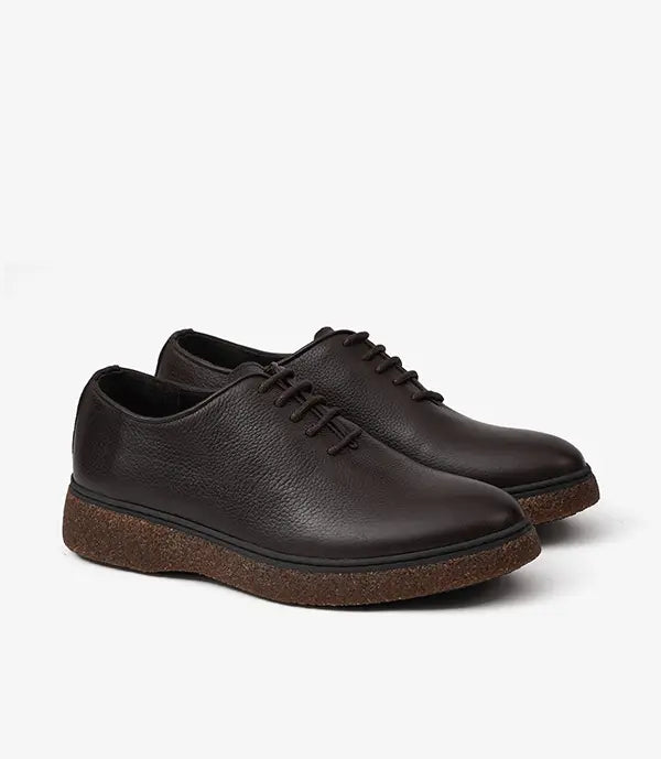 COLMAR en Cuir grainé, Marron-CL01 Celeno