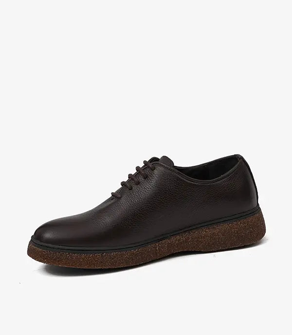 COLMAR en Cuir grainé, Marron-CL01 Celeno
