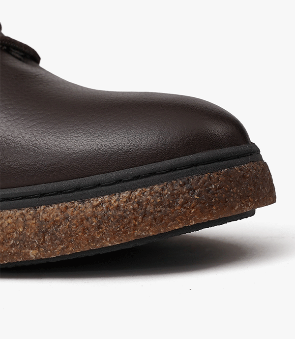 COLMAR en Cuir grainé, Marron-CL01