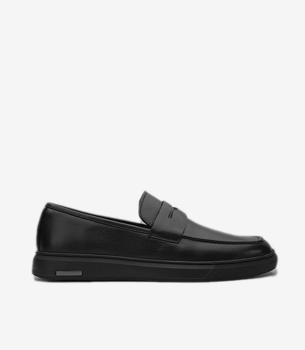 MOCASSIN ADDLER en Cuir, Noir – CL6044