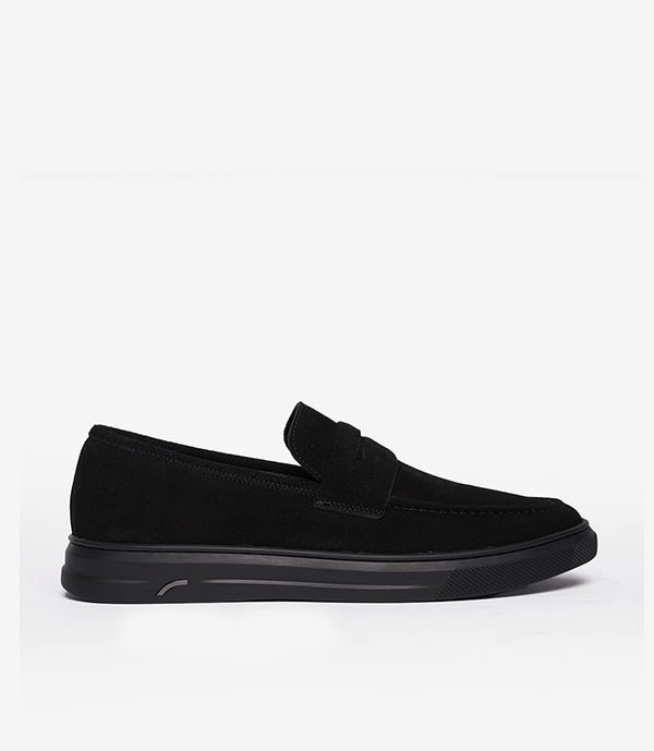 MOCASSIN ADDLER en Daim, Noir – CN6044