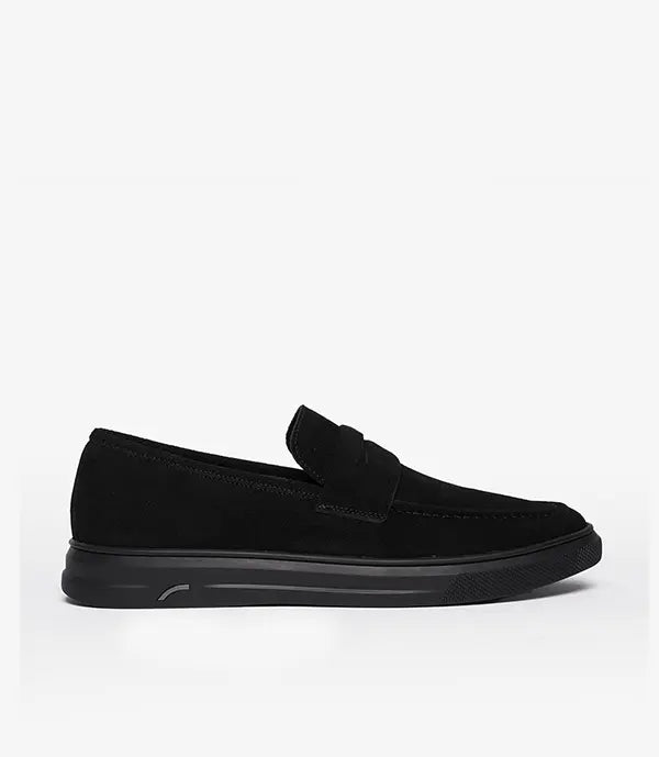 MOCASSIN ADDLER en Daim, Noir – CN6044 Celeno