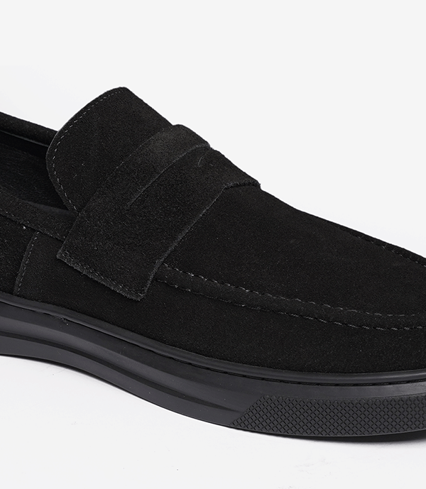 MOCASSIN ADDLER en Daim, Noir – CN6044