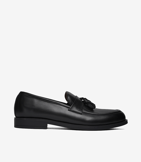 MOCASSIN HACKNEY en Cuir, Noir – CL665