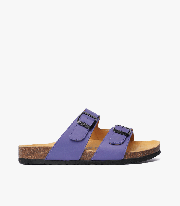 SANDALES Walk en Cuir, Violet – SL02