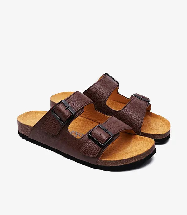 SANDALES Vagabond en Cuir, Marron – SL01 Celeno