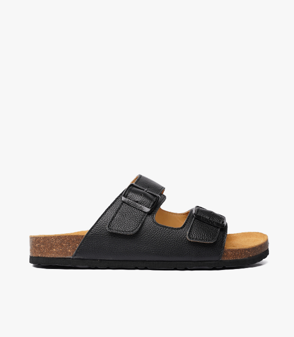 SANDALES Vagabond en Cuir, Noir – SL01