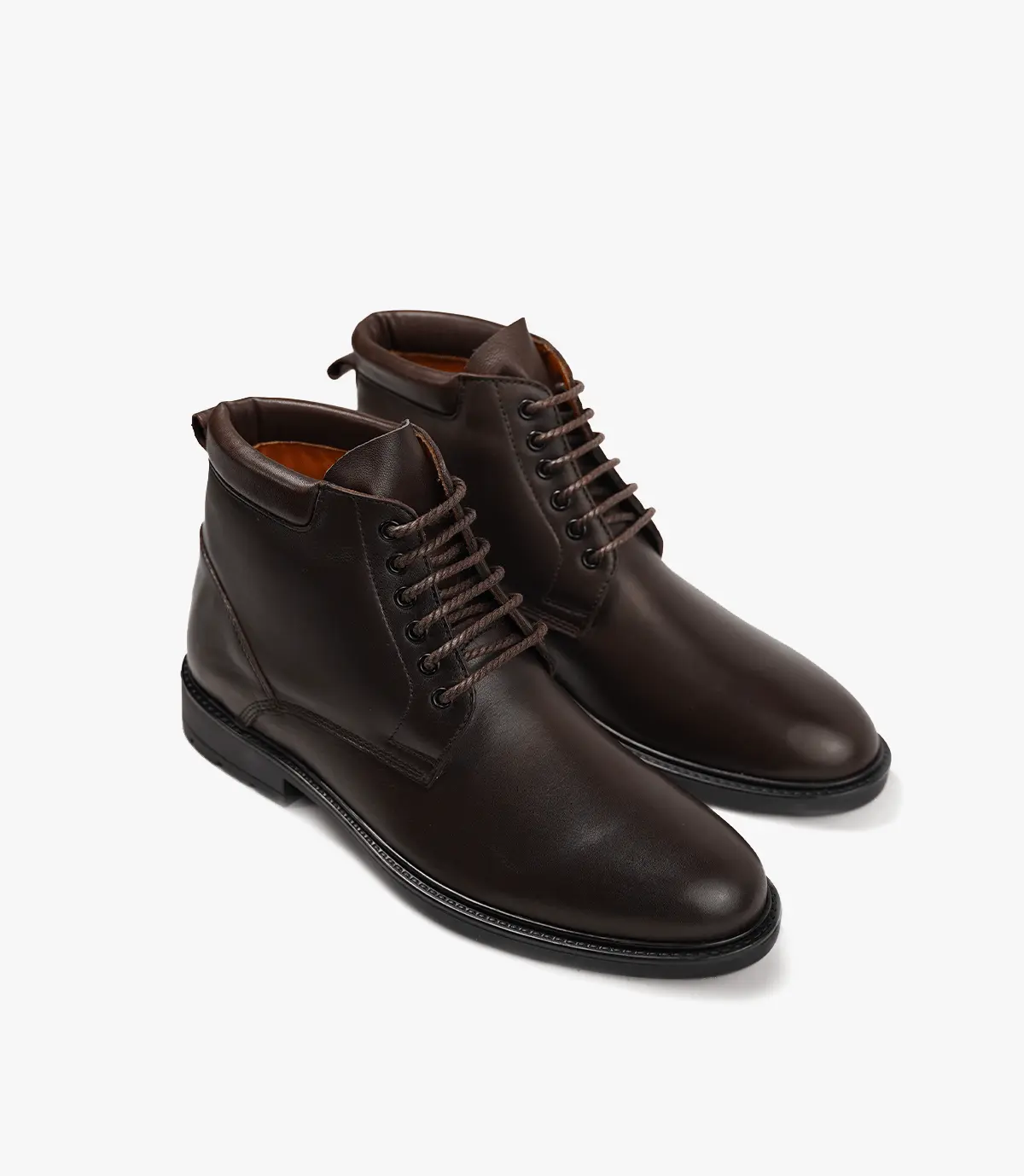 Bottine RICO en Cuir, Marron -CL08 Celeno