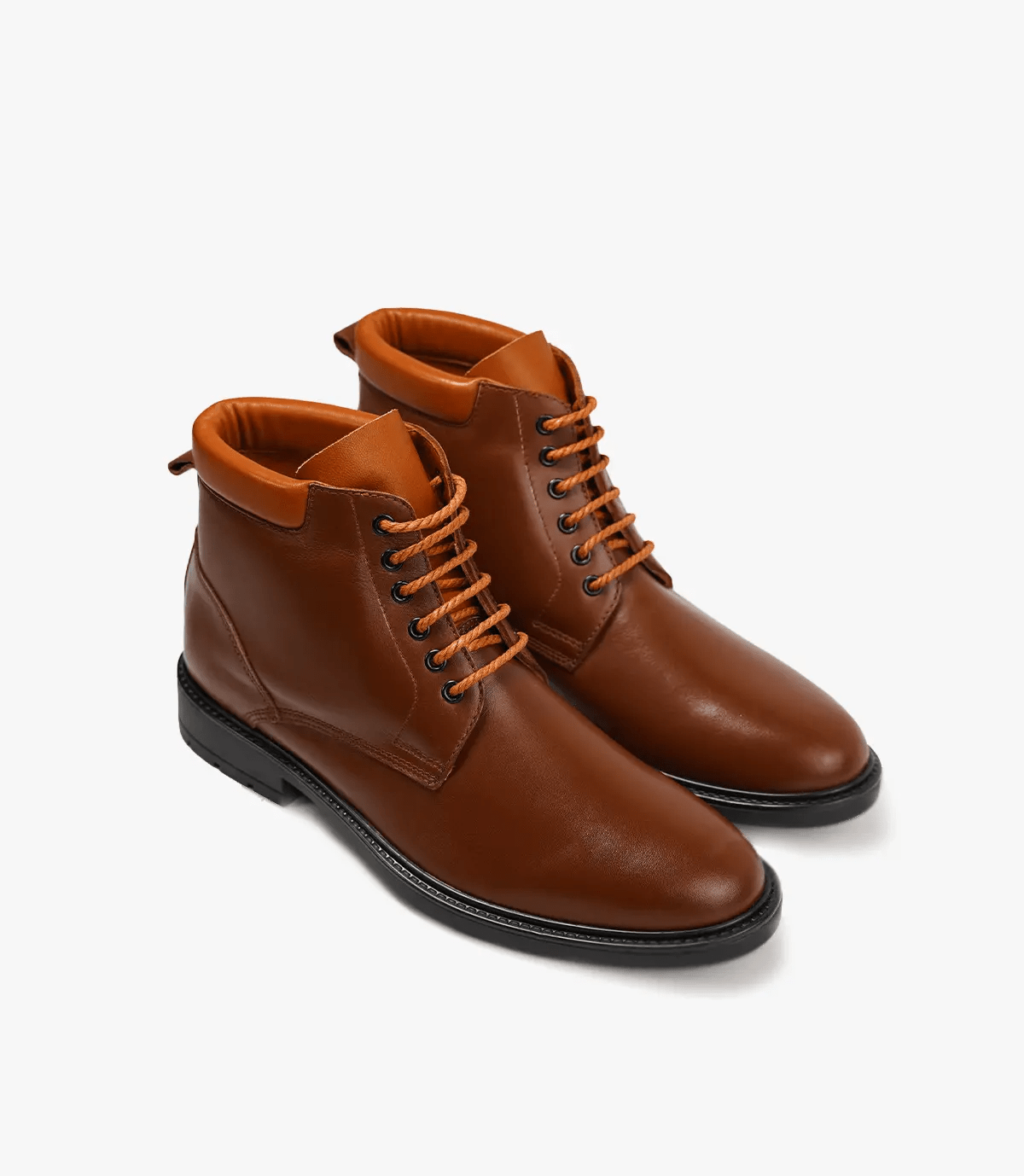 Bottine RICO en Cuir, TABAC -CL08 Celeno
