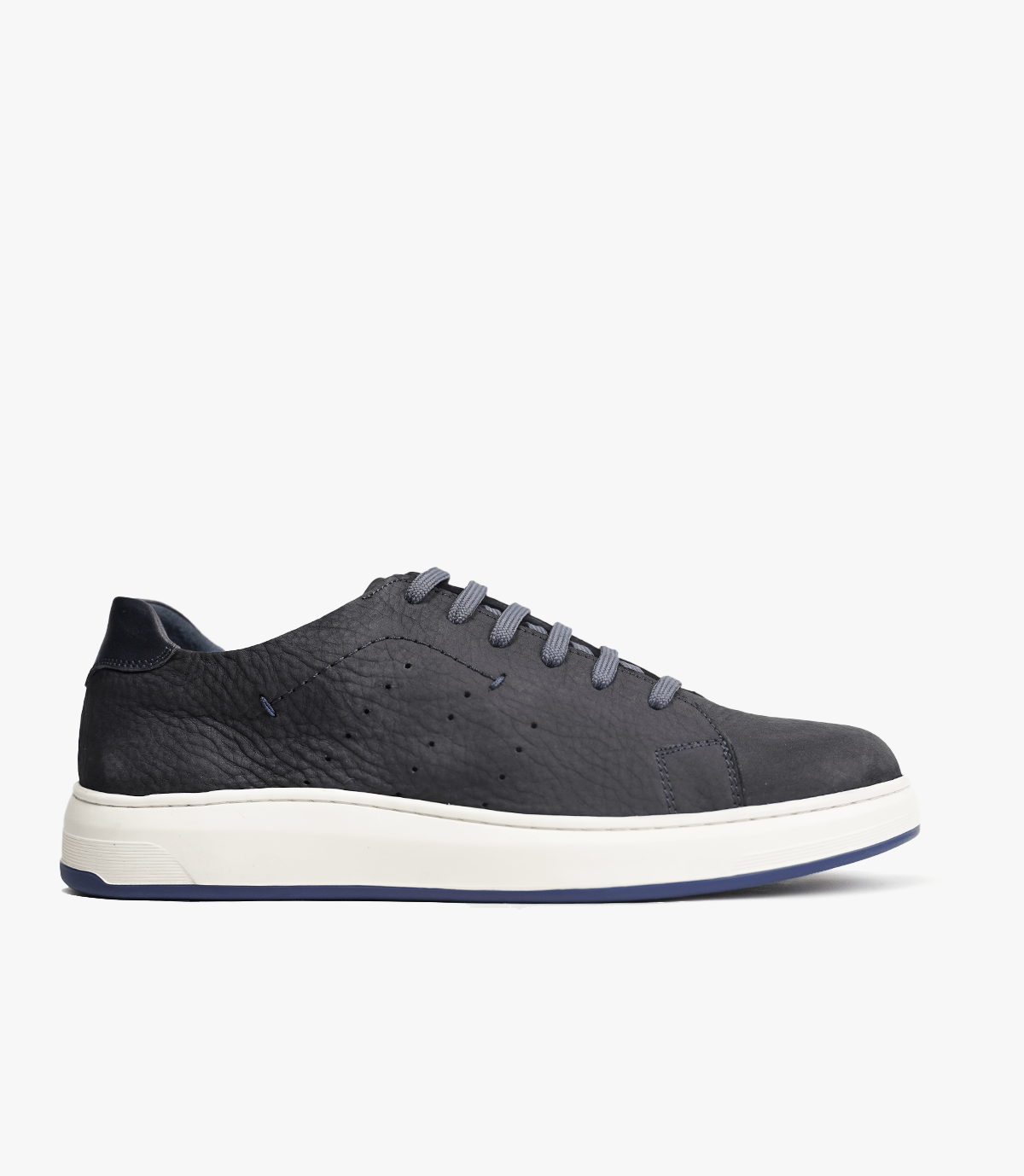 BASKET Suprême en Daim, Bleu-CL6082