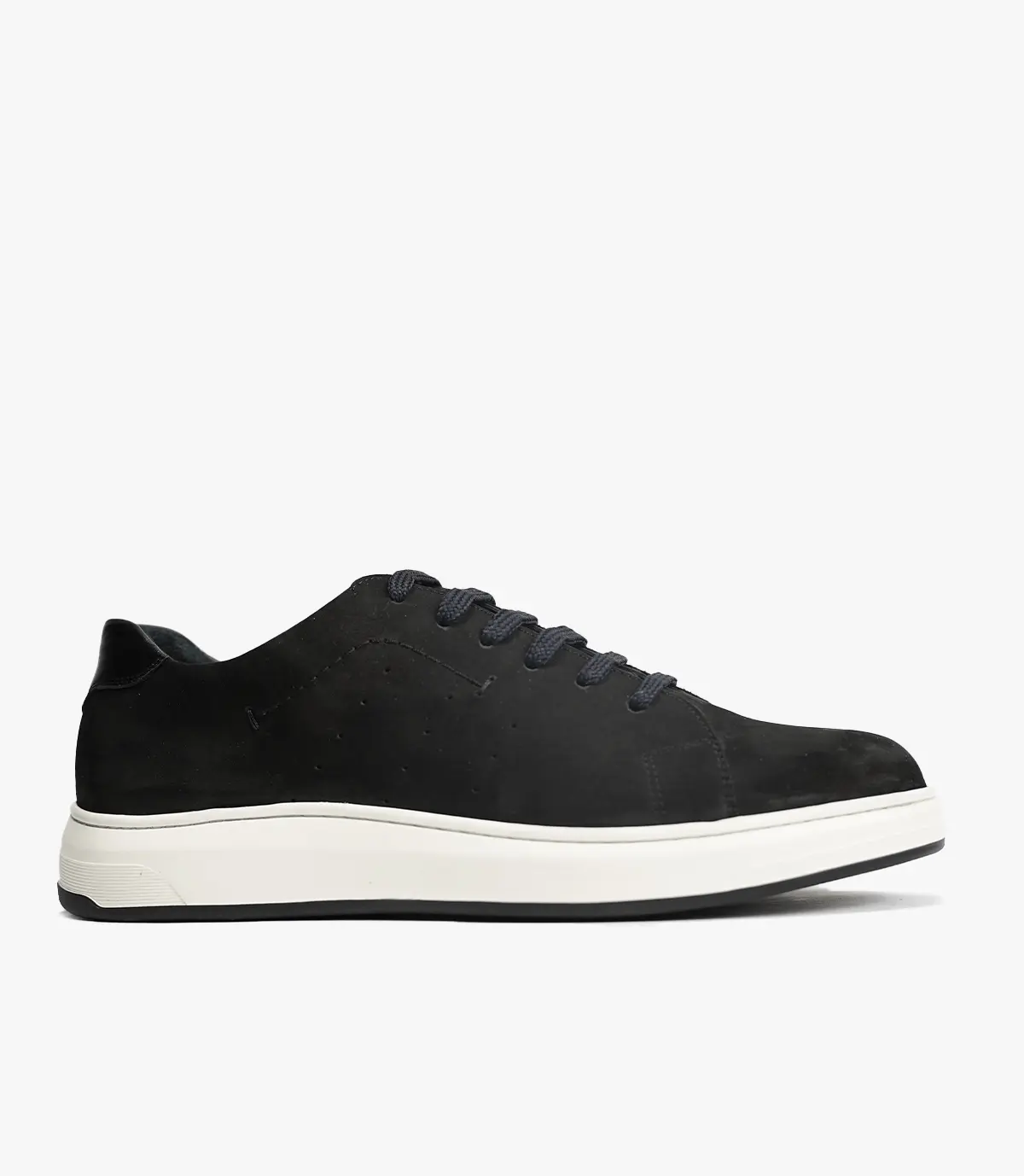 BASKET Suprême en Daim, Noir-CL6082 Celeno