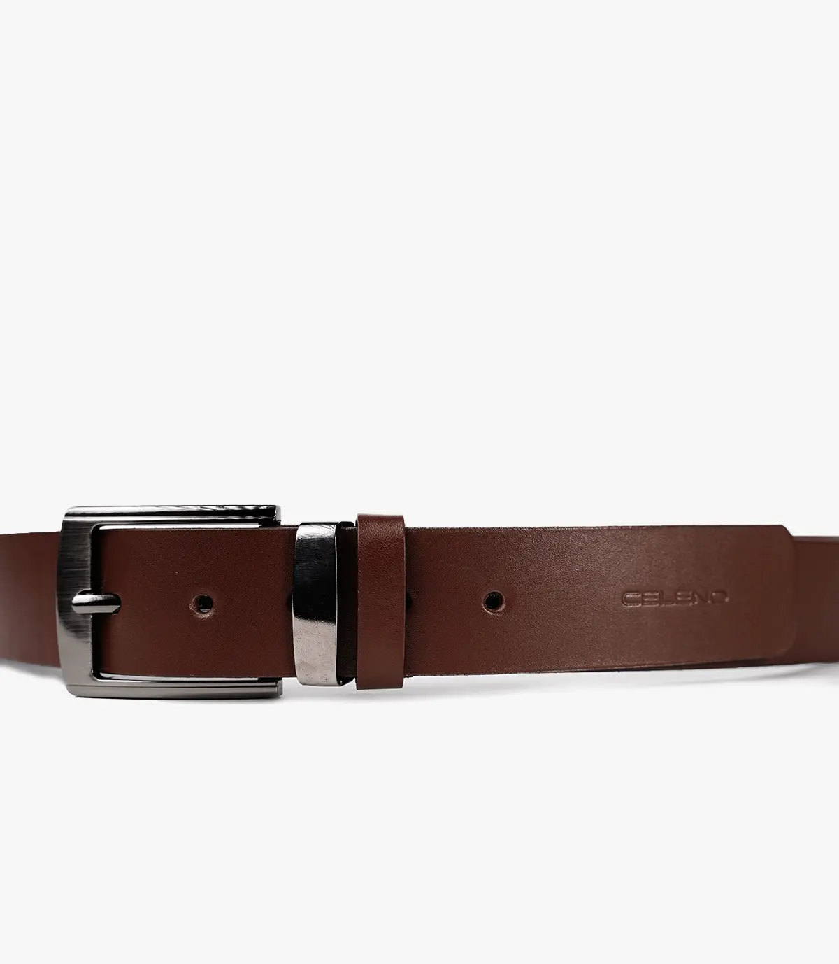 CEINTURE ALFRED en Cuir, Marron – CLSPORT Celeno