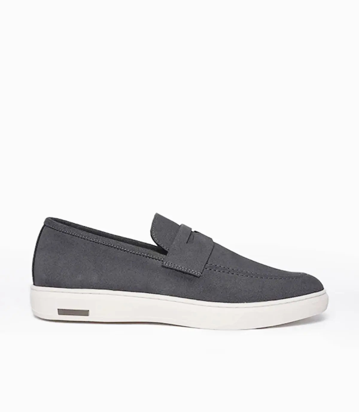 MOCASSIN ADDLER EN Daim, Gris – CL6044 Celeno