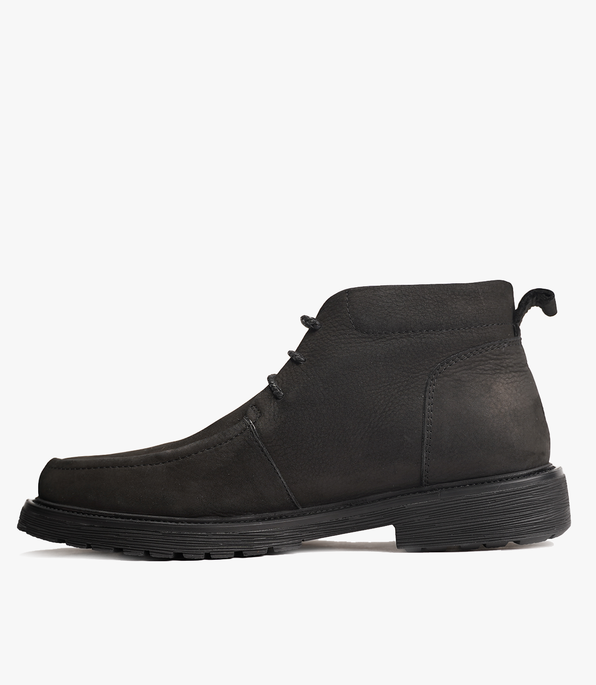 Bottine Rover en Daim, Noir – CL302