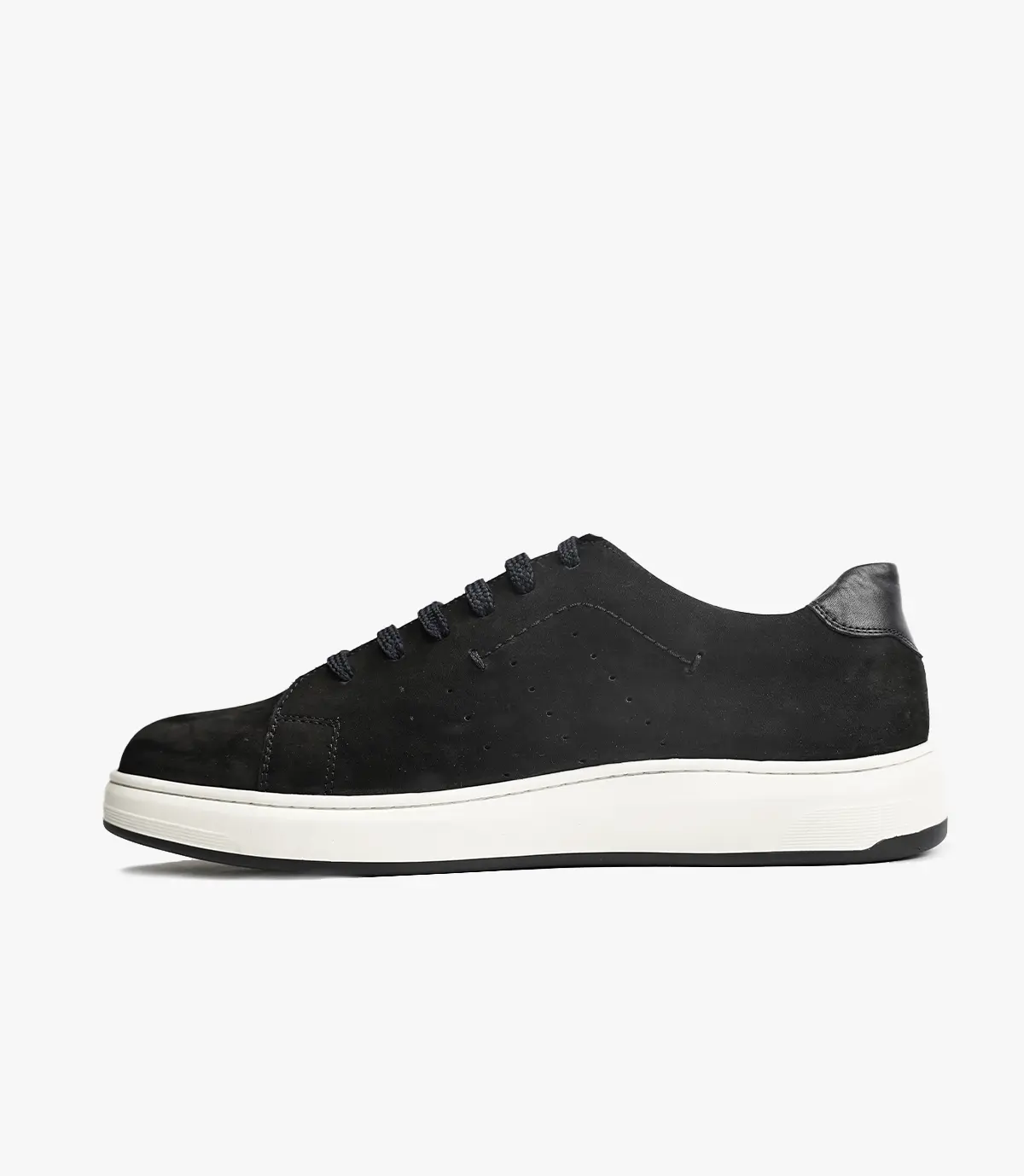 BASKET Suprême en Daim, Noir-CL6082 Celeno