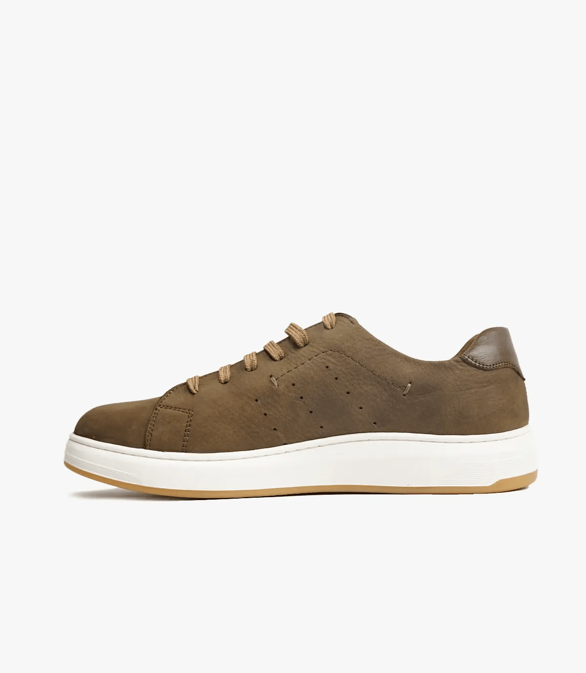 BASKET Suprême en Daim, vert olive - CL6082 Celeno