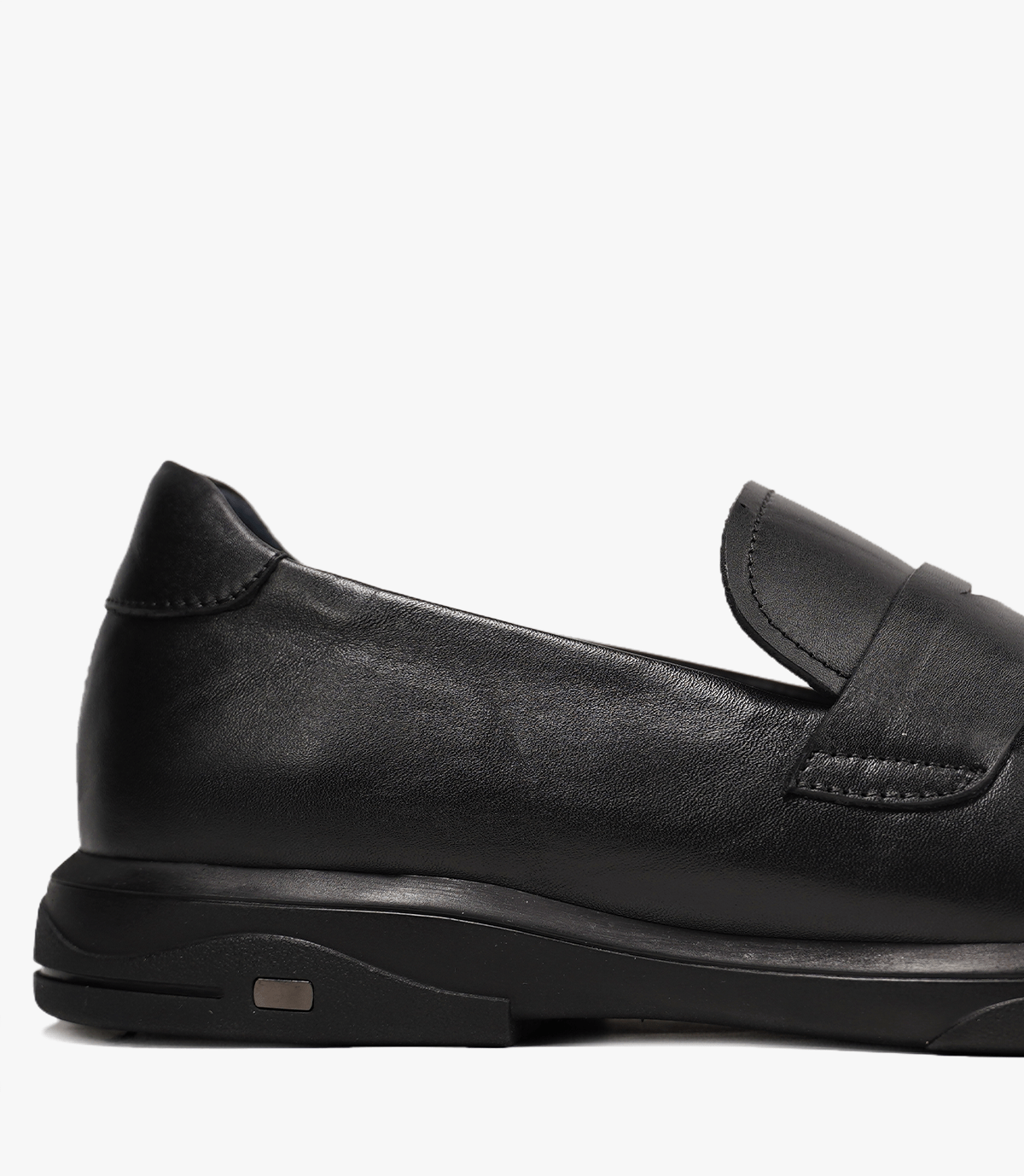 MOCASSIN Jock en Cuir, Noir – CL3075