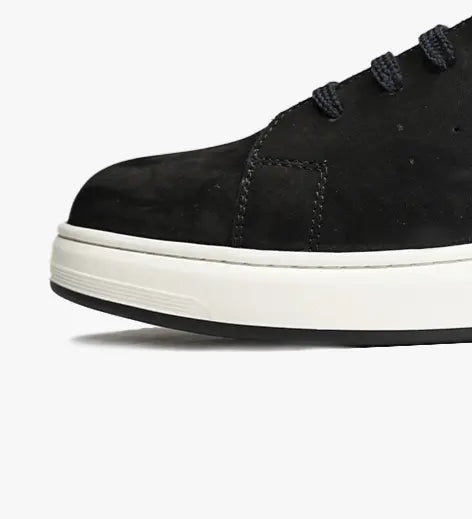 BASKET Suprême en Daim, Noir-CL6082 Celeno