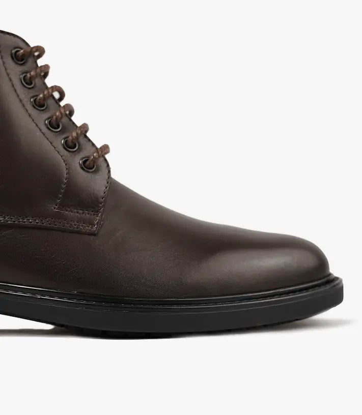 Bottine RICO en Cuir, Marron -CL08 Celeno