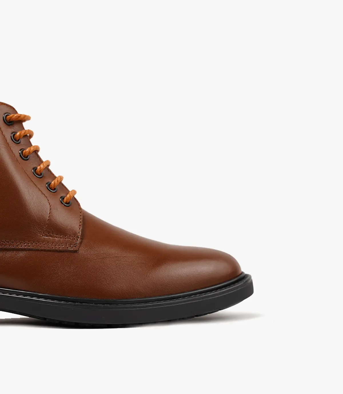 Bottine RICO en Cuir, TABAC -CL08 Celeno