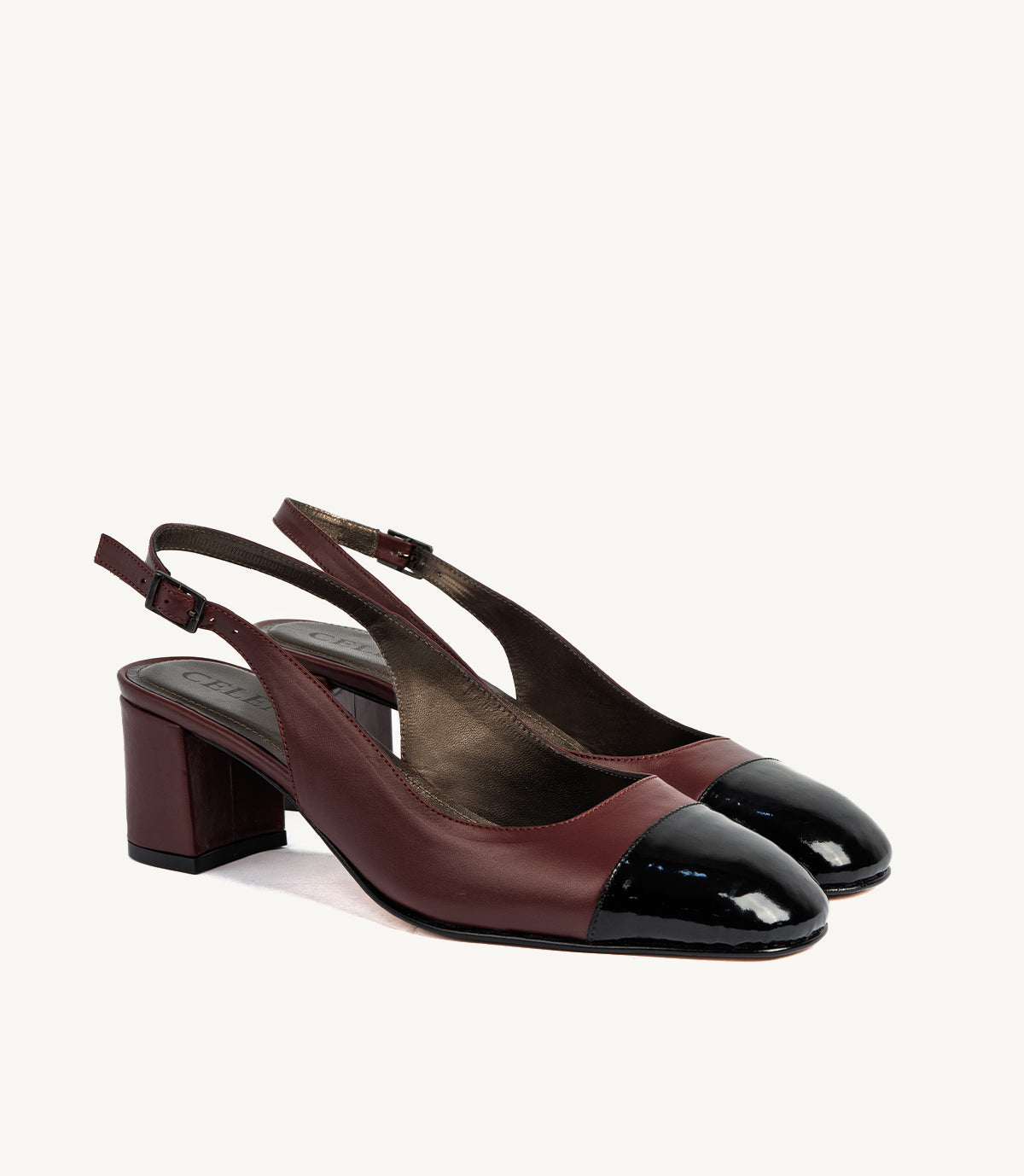 FATY CUIR BORDEAUX