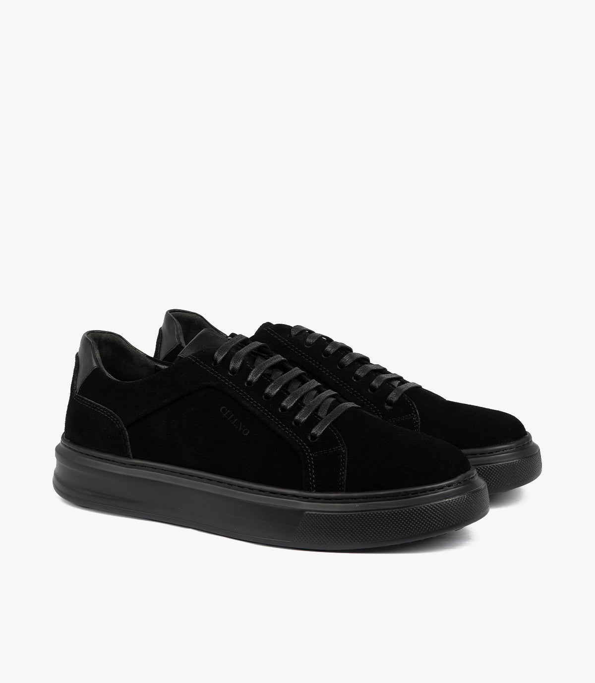 BASKET SUEDE en Daim, Noir – CL6063