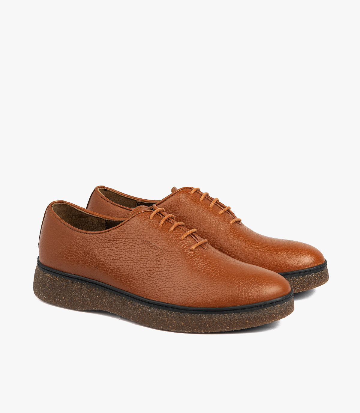 COLMAR en Cuir grainé, Tabac -CL01