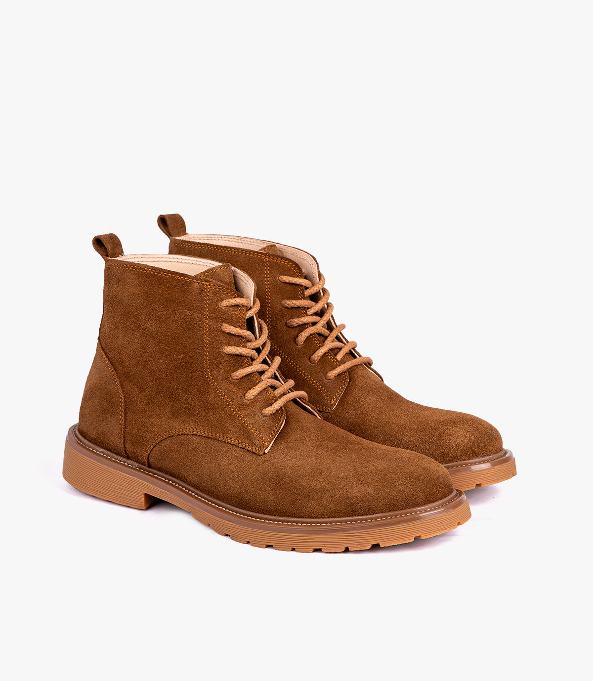 BOTTINE - TREVAN EN DAIM TABAC - 4004