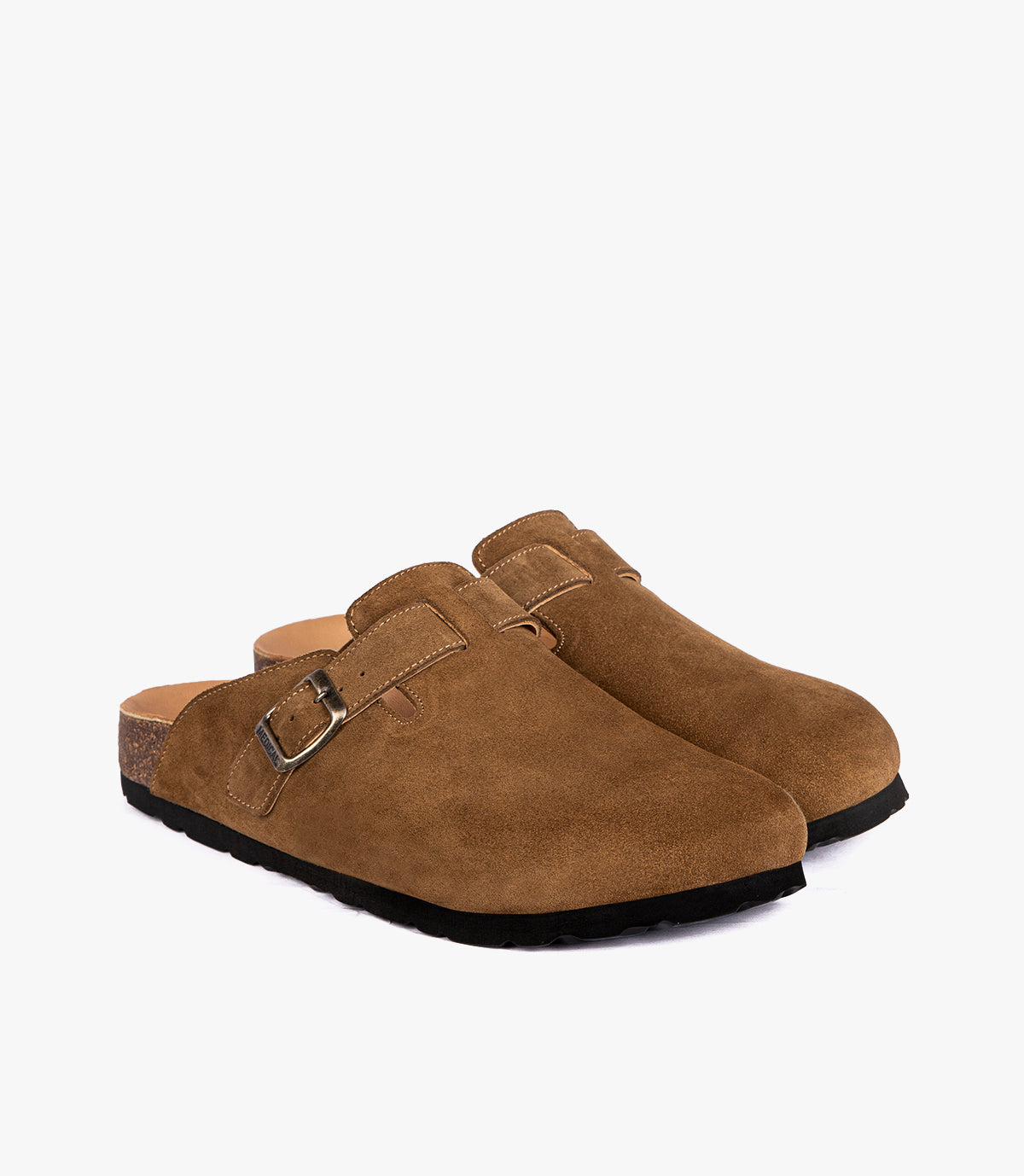 SABOT EN DAIM TABAC - SL07